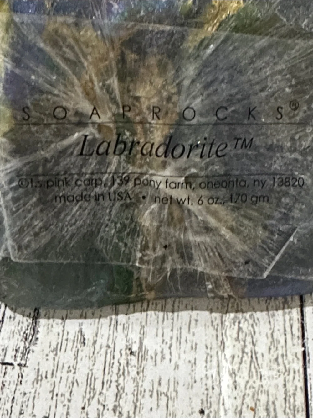 Soap Rocks - Labradorite (Large SoapRock 6-8 oz)